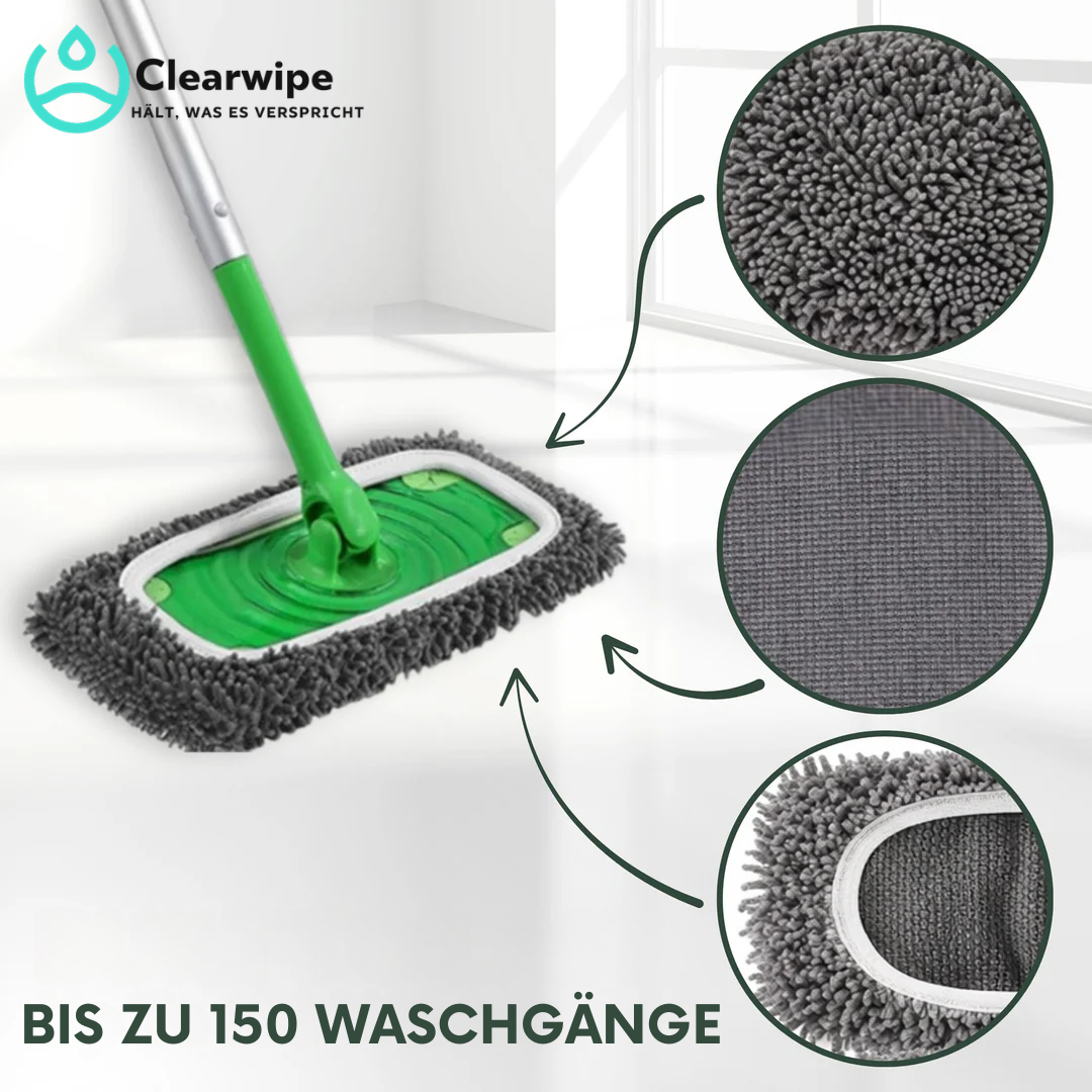 ClearWipe™ Wiederverwendbare Wischpads