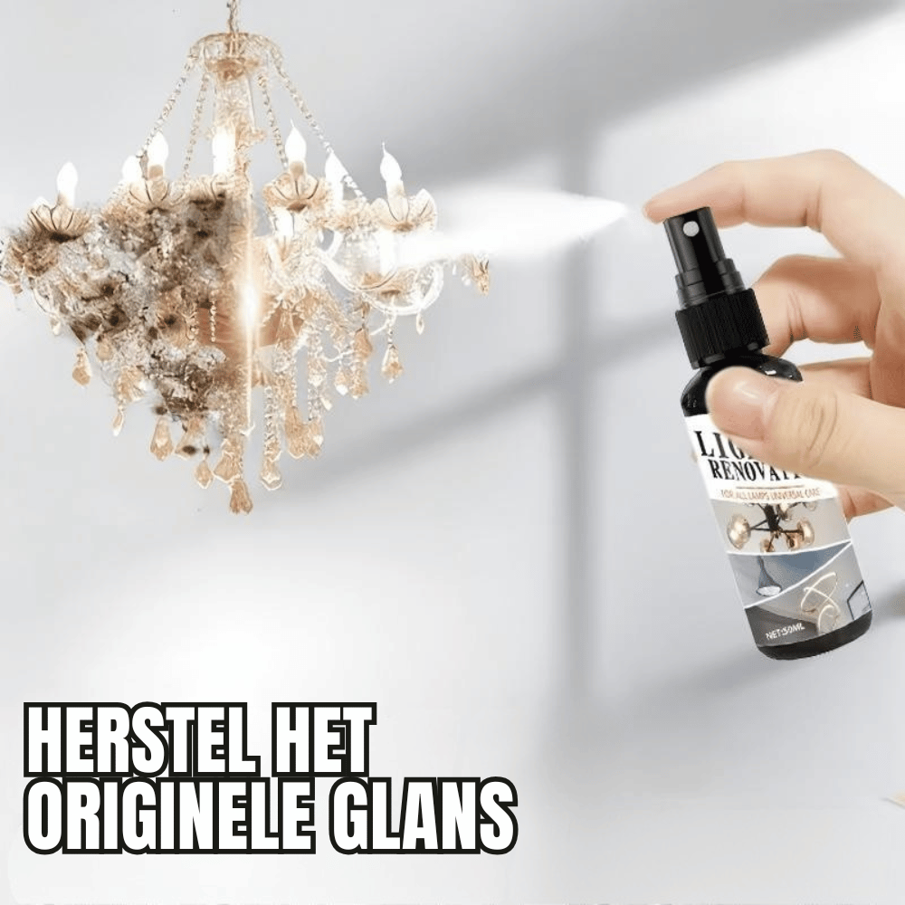 Reinigungsspray für die einfache Kronleuchterpflege
