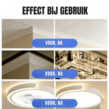 Spray zur Entfernung von Staub und Schmutz am Kronleuchter