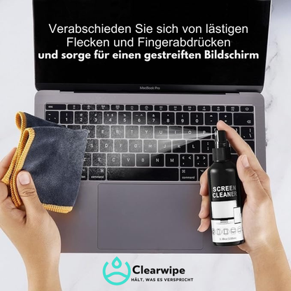 ClearWipe™ Bildschirmreiniger-Spray