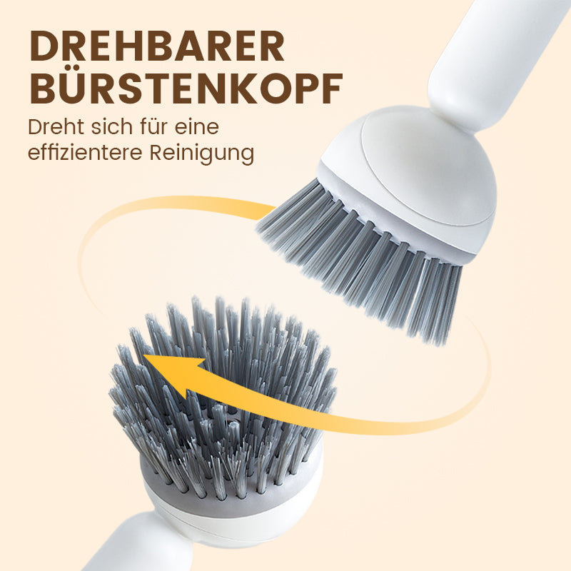 Geschirrbürste mit ergonomischem Griff für bequemes Spülen