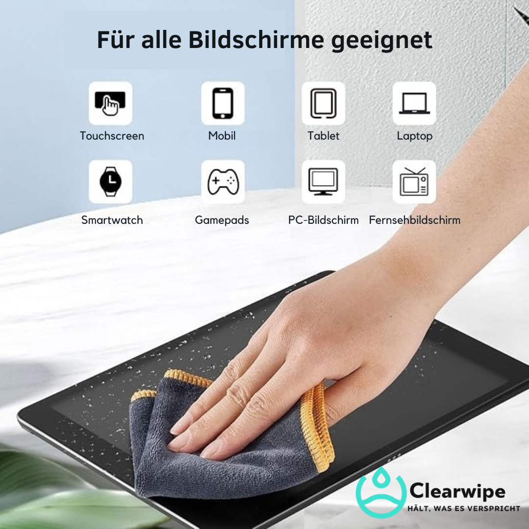 ClearWipe™ Bildschirmreiniger-Spray