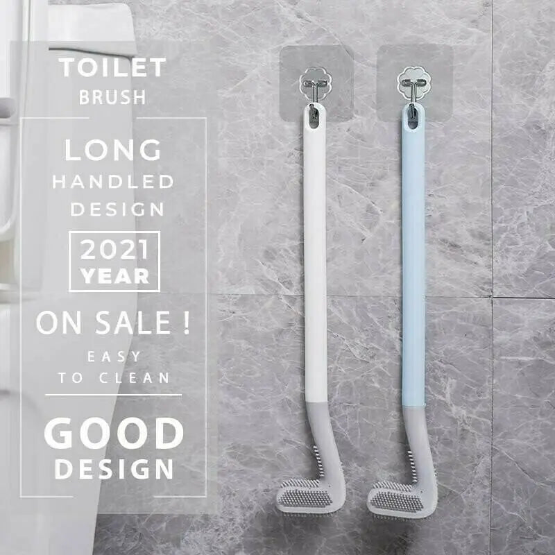 Toilettenbürste mit langem, ergonomischem Griff für komfortable Reinigung