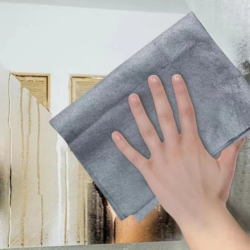 Wiederverwendbare Reinigungstücher für Fenster, Spiegel und Zuhause