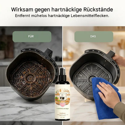 Fettklaro - Saubere Airfryer ohne hartnäckige Fettreste